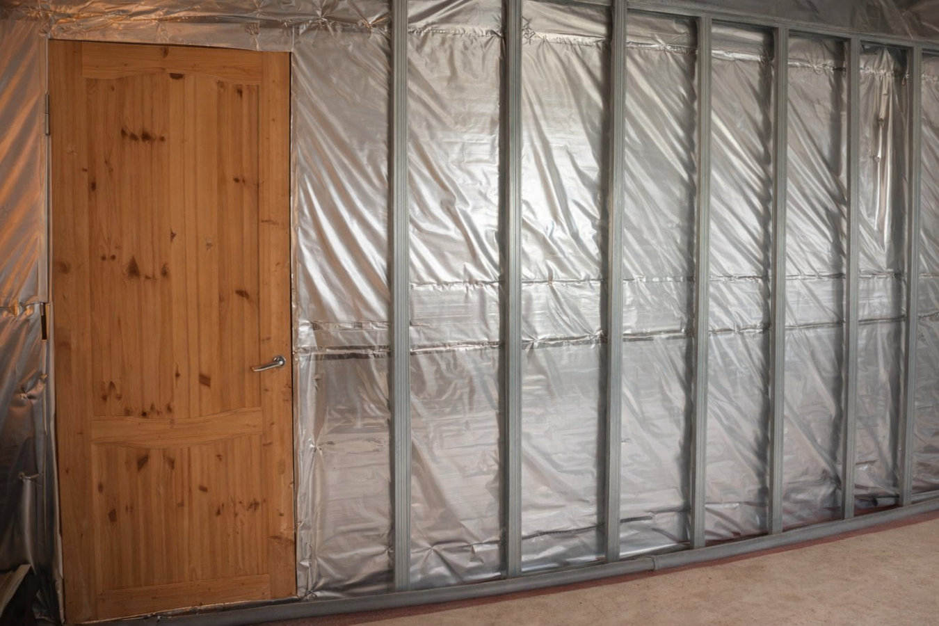 Vapor barrier installation